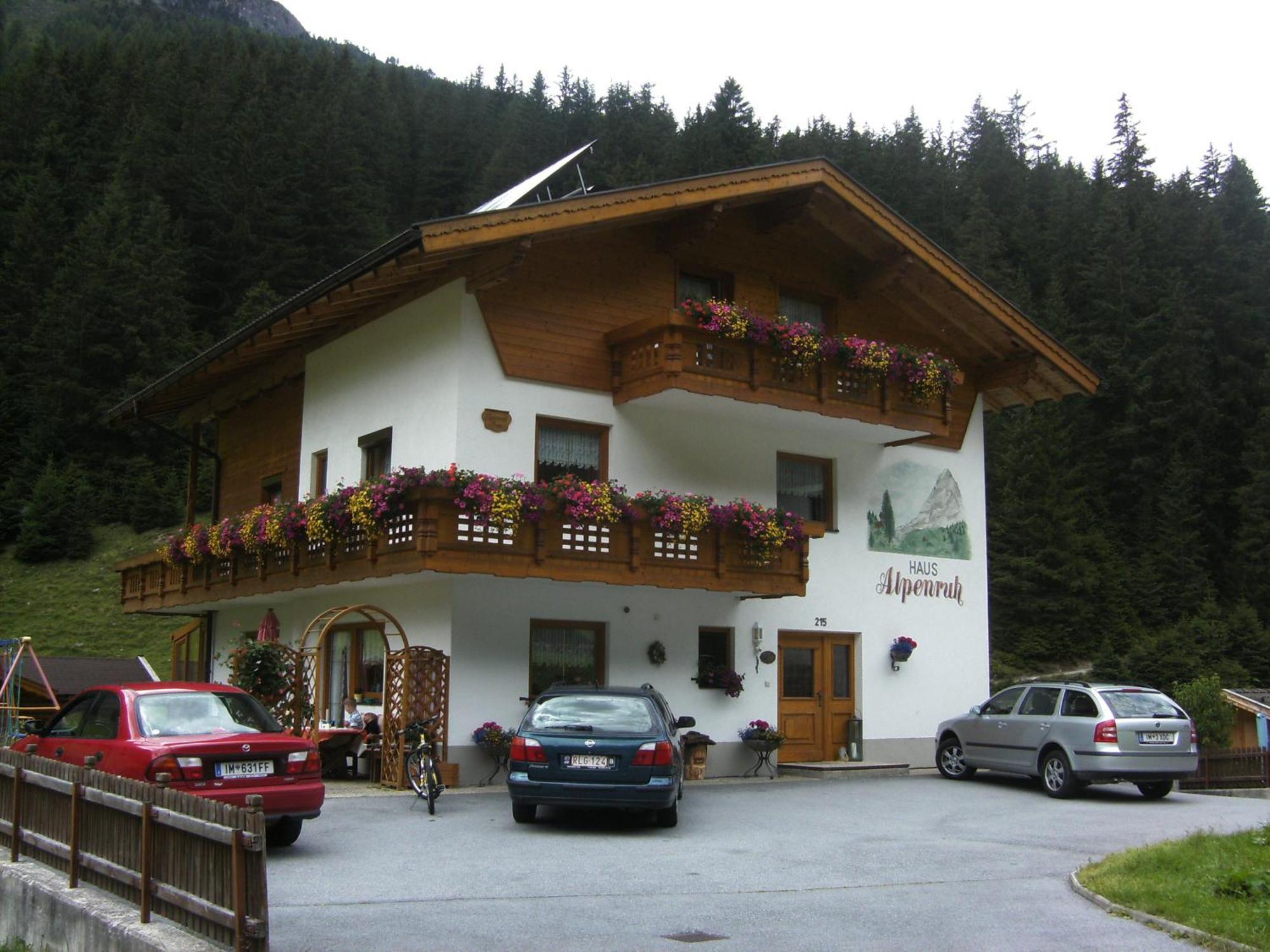 Haus Alpenruh Otel Sankt Leonhard im Pitztal Dış mekan fotoğraf